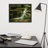 Pixley Waterfall 1 Landscape Framed Photo Paper Wall Art Prints