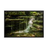 Pixley Waterfall 1 Landscape Framed Photo Paper Wall Art Prints