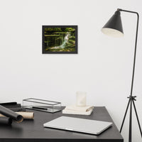 Pixley Waterfall 1 Landscape Framed Photo Paper Wall Art Prints