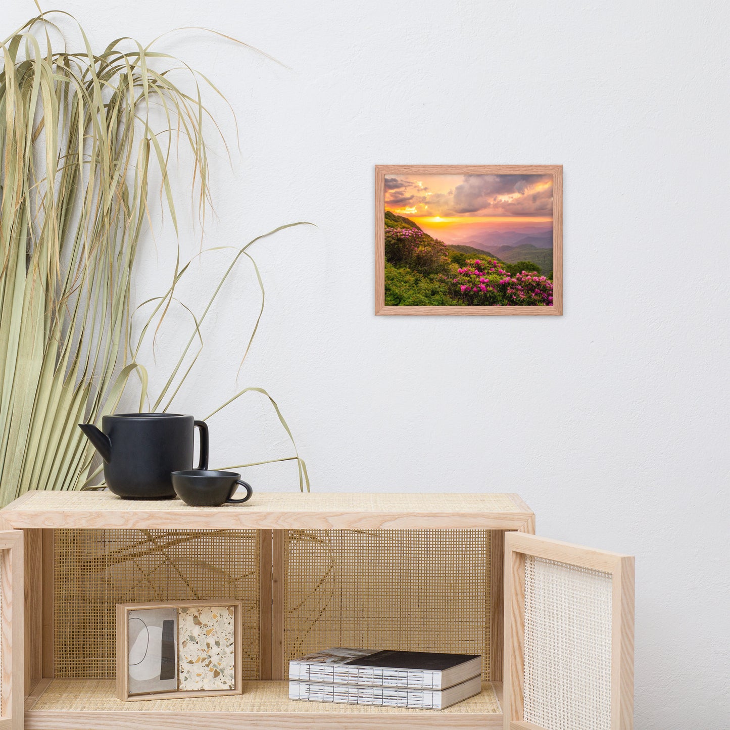 Close of the Day Landscape Photograph Framed Wall Art Print