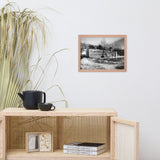 Winter at Powder Mill Rural Landscape Framed Photo Paper Wall Art Prints