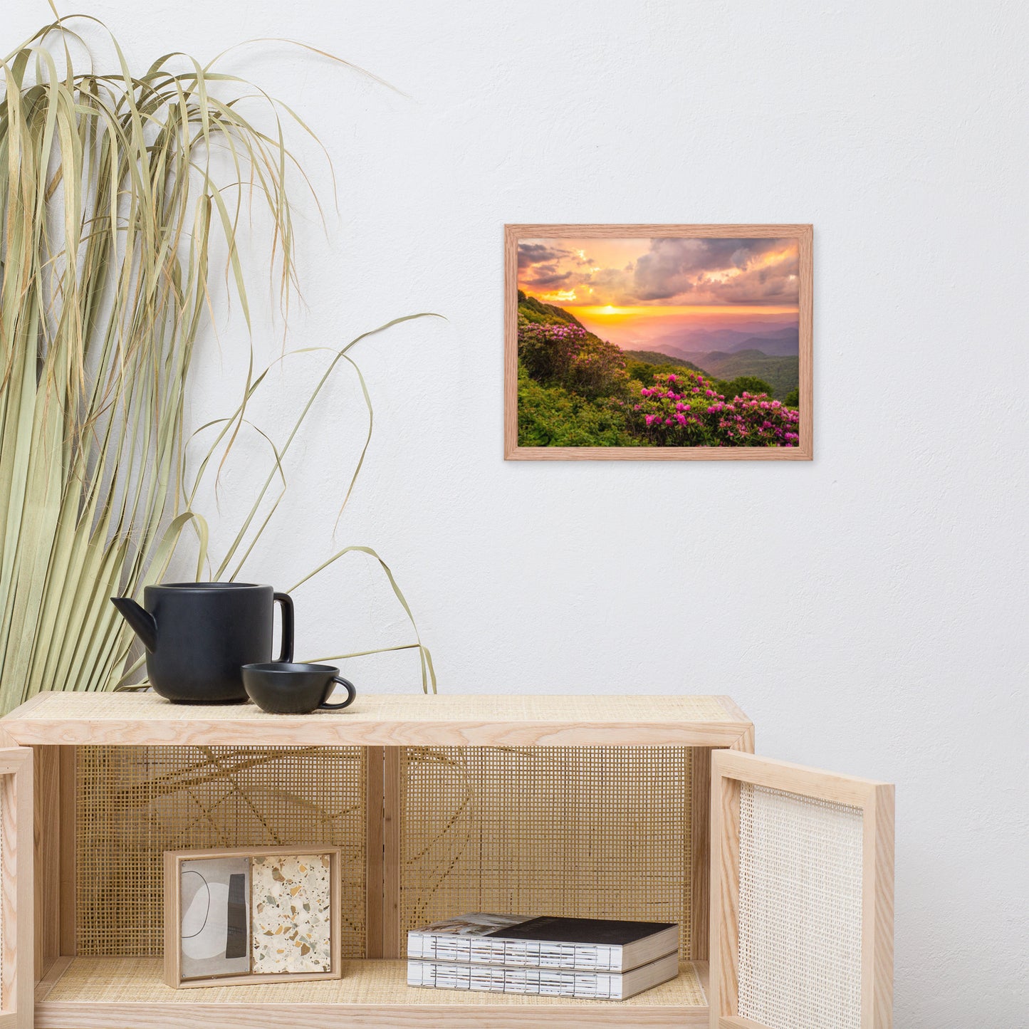 Close of the Day Landscape Photograph Framed Wall Art Print