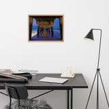 Under the Pier Coastal Landscape Framed Photo Paper Wall Art Prints