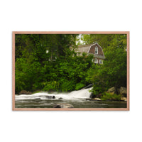 The Brandywine River and First Presbyterian Church Framed Photo Paper Wall Art Prints
