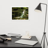 Pixley Waterfall 1 Landscape Framed Photo Paper Wall Art Prints