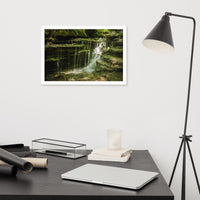 Pixley Waterfall 1 Landscape Framed Photo Paper Wall Art Prints