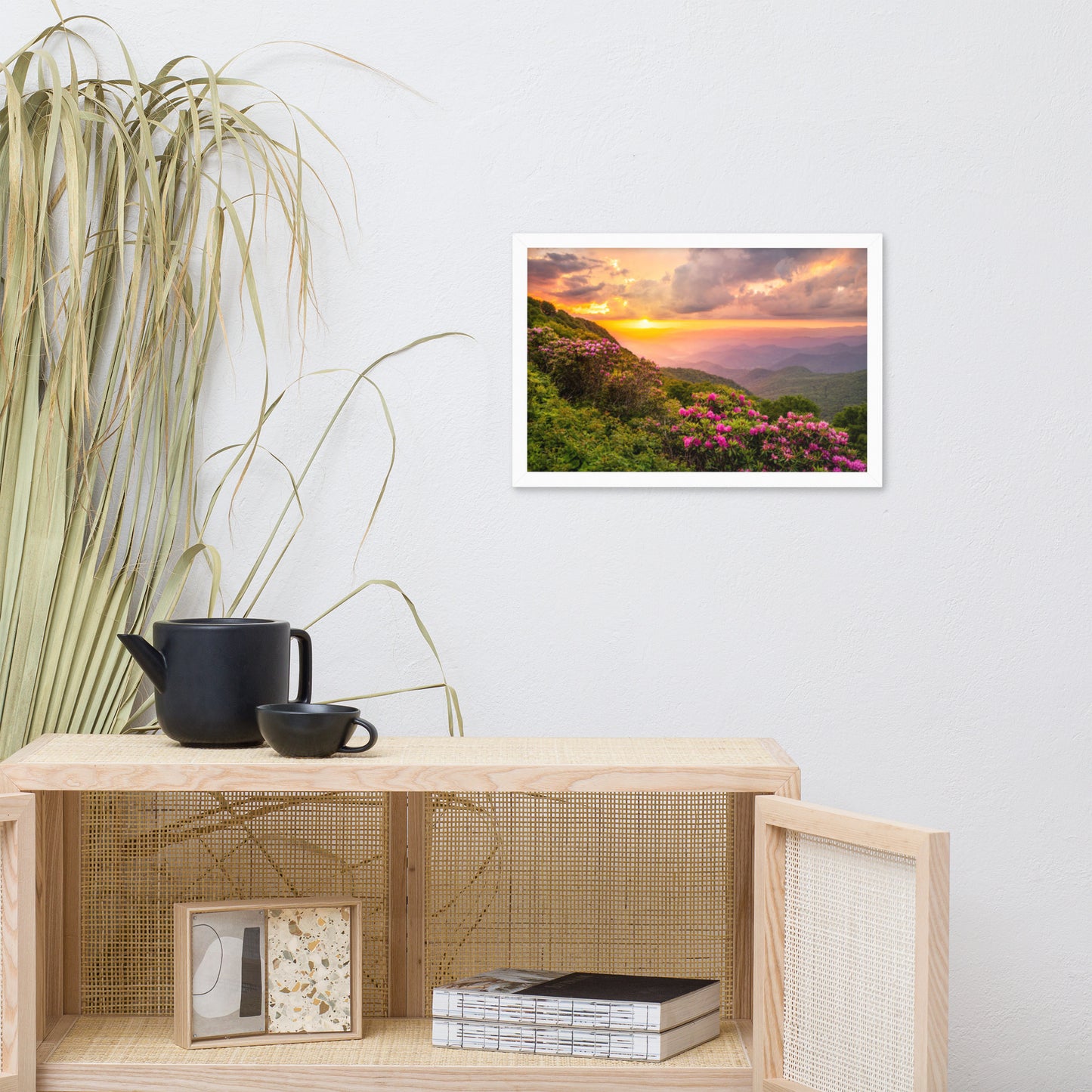 Close of the Day Landscape Photograph Framed Wall Art Print