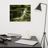 Pixley Waterfall 1 Landscape Framed Photo Paper Wall Art Prints