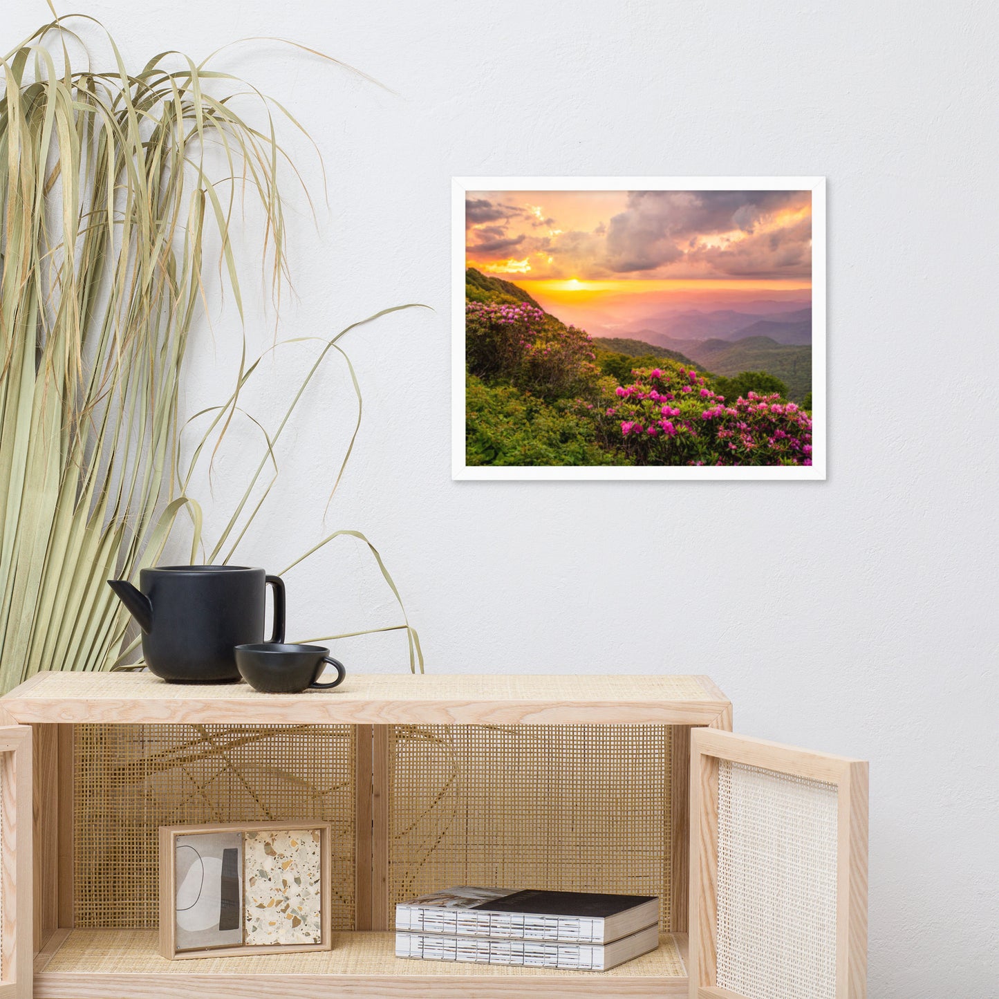 Close of the Day Landscape Photograph Framed Wall Art Print