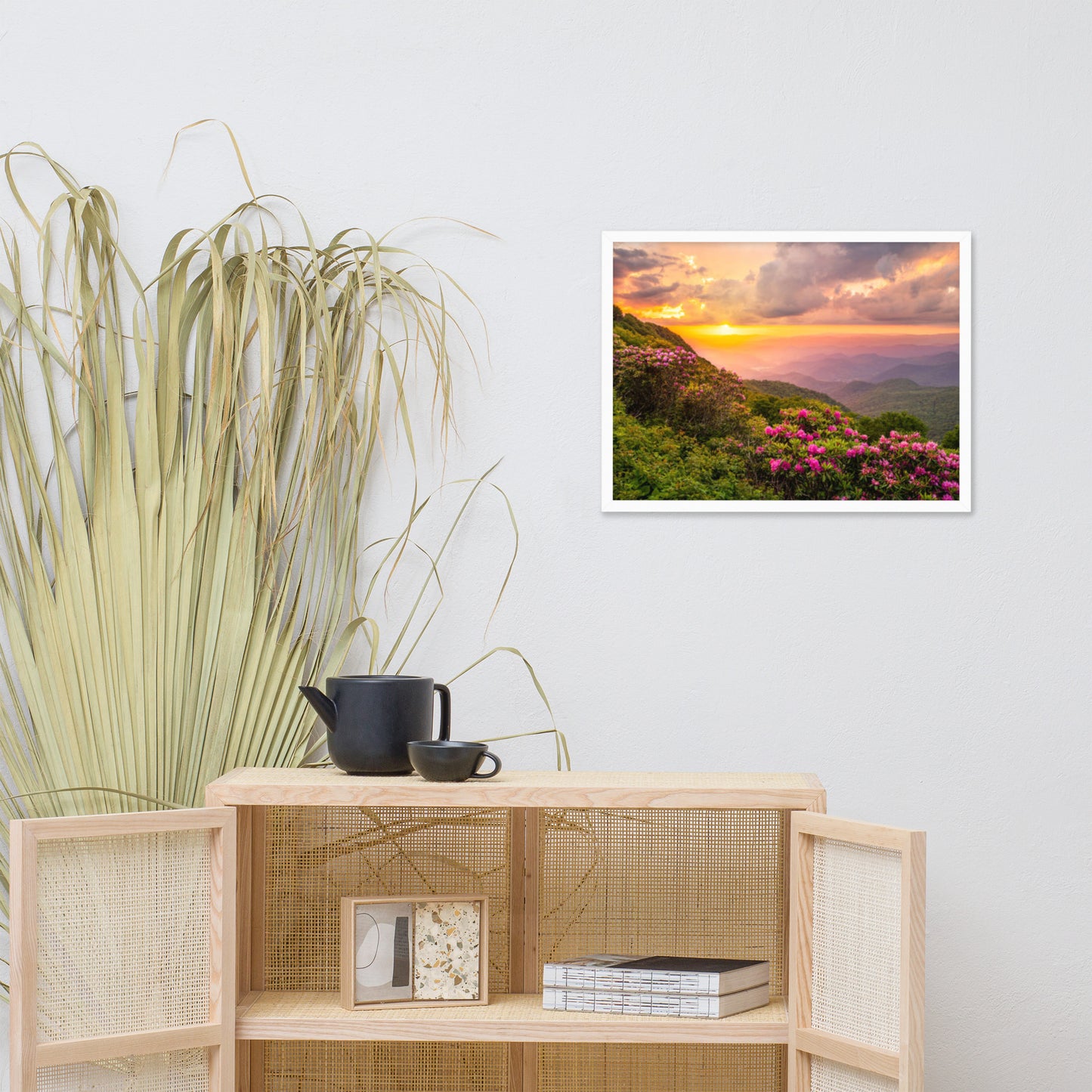 Close of the Day Landscape Photograph Framed Wall Art Print