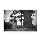 Rockford Tower in Black and White Framed Photo Paper Wall Art Prints