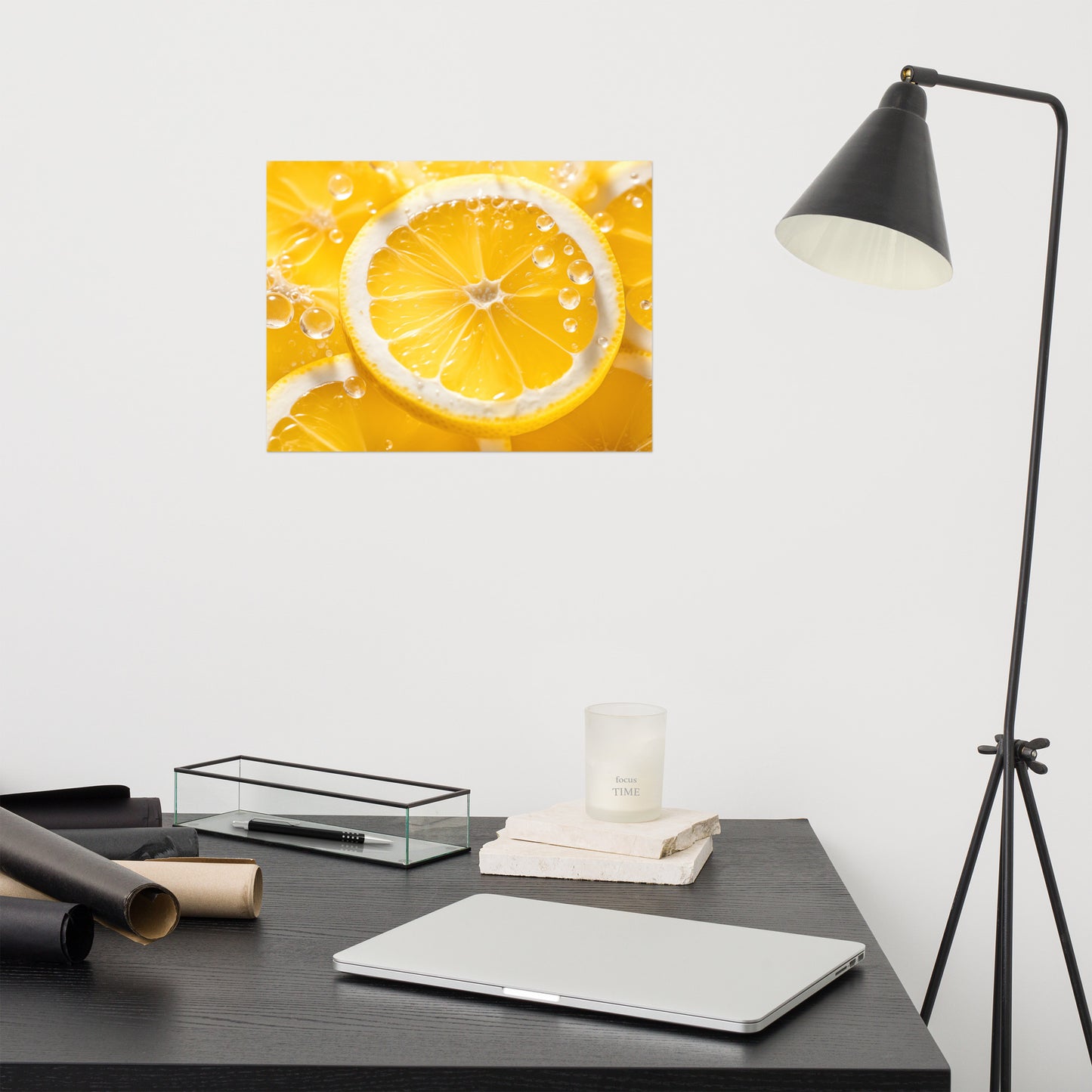 Sunken Sunshine Photorealism - Digital Artwork Loose Art Print