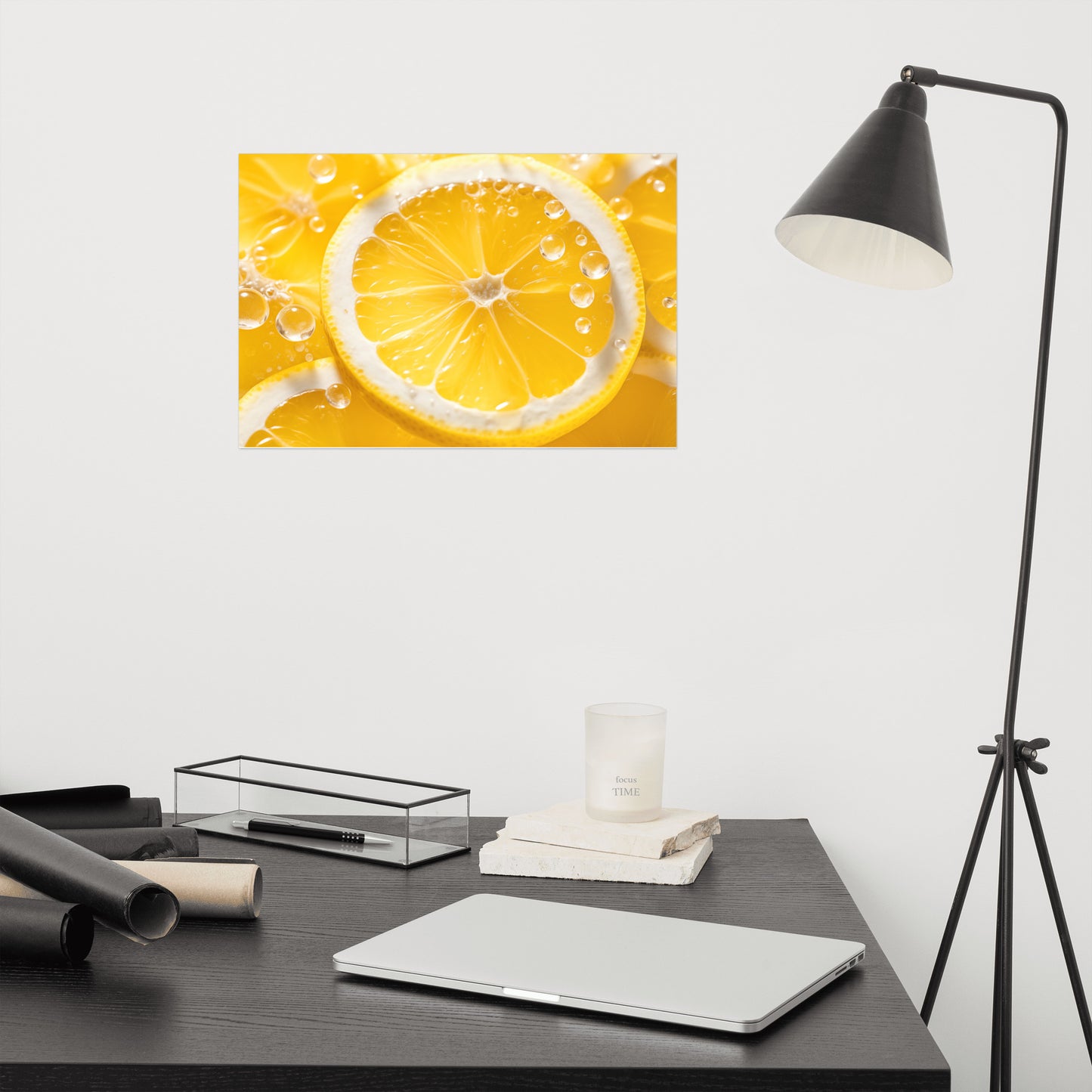 Sunken Sunshine Photorealism - Digital Artwork Loose Art Print