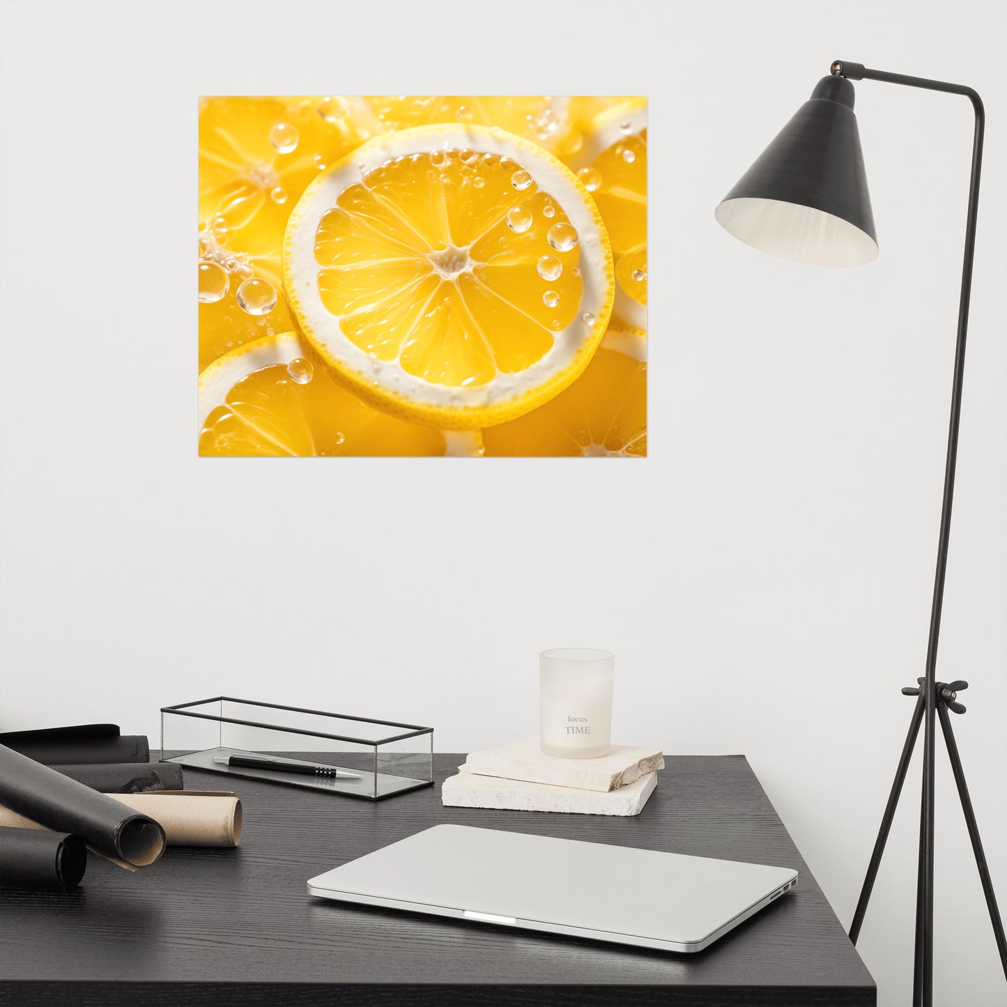 Sunken Sunshine Photorealism - Digital Artwork Loose Art Print