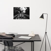 Lead Me Into The Light Black and White Landscape Photo Loose Wall Art Prints