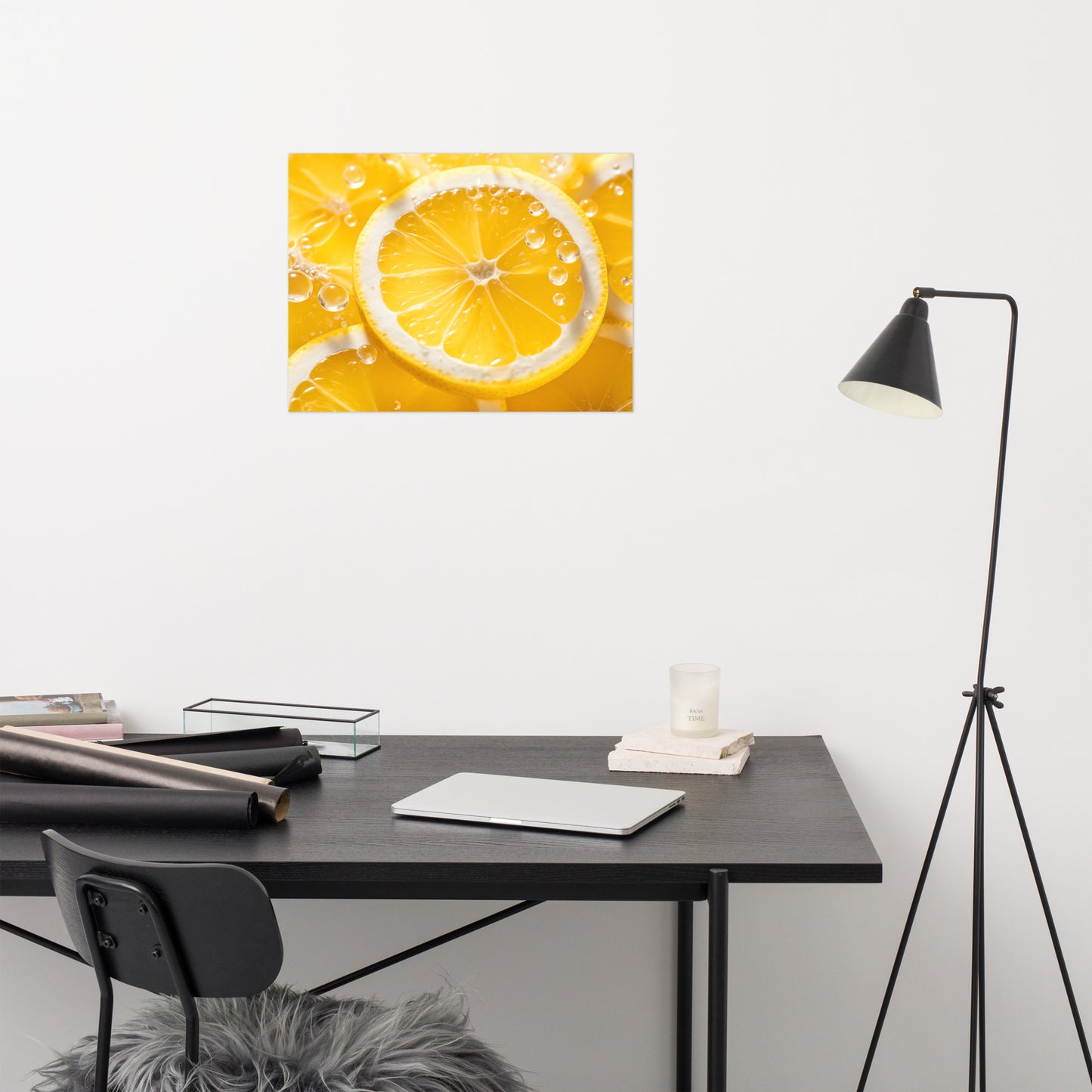 Sunken Sunshine Photorealism - Digital Artwork Loose Art Print