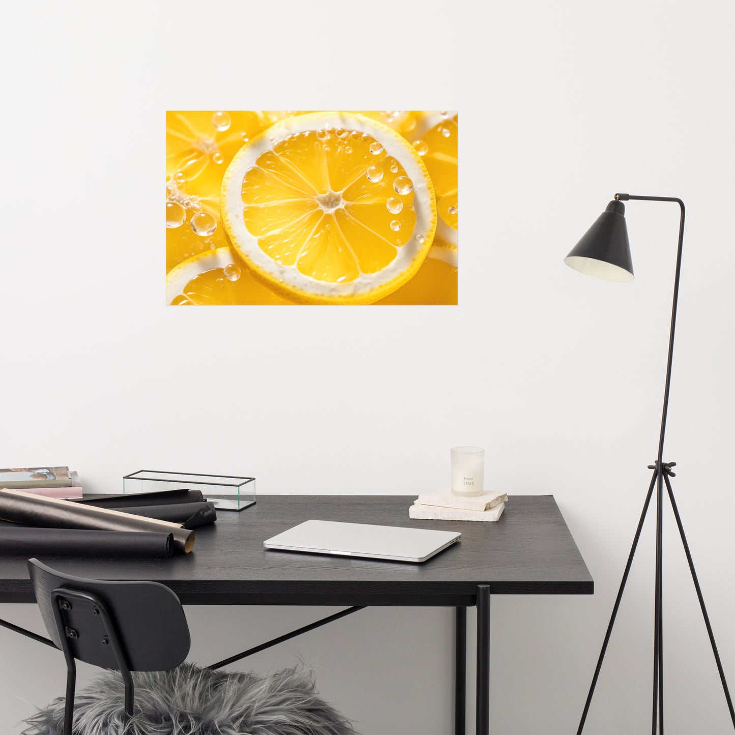 Sunken Sunshine Photorealism - Digital Artwork Loose Art Print