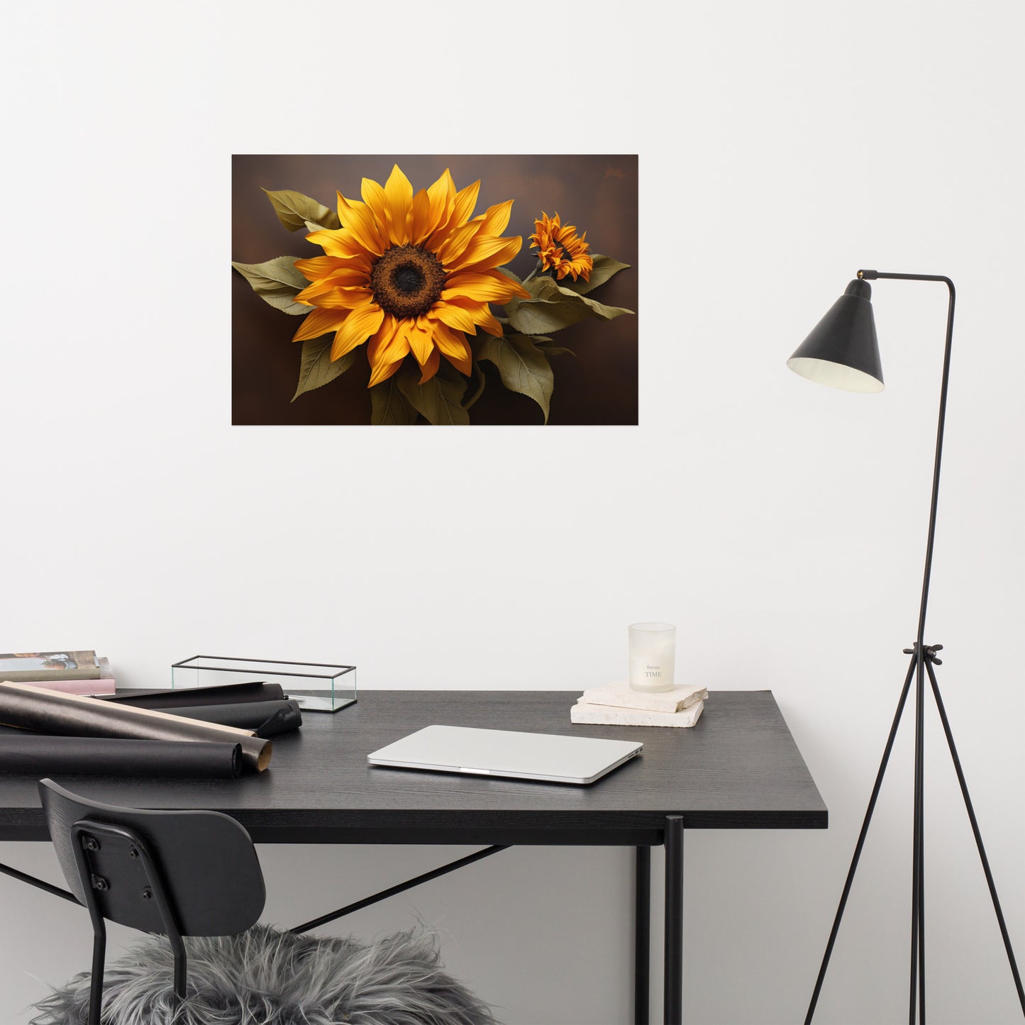 Two of a Kind Photorealism - Digital Artwork Loose Art Print