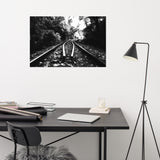 Lead Me Into The Light Black and White Landscape Photo Loose Wall Art Prints