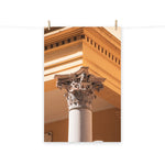 Architectural / Industrial / Cityscape Abstract Decor Telfair Academy Museums Corinthian Column Savannah Ga Loose Wall Art Print 8" x 10"