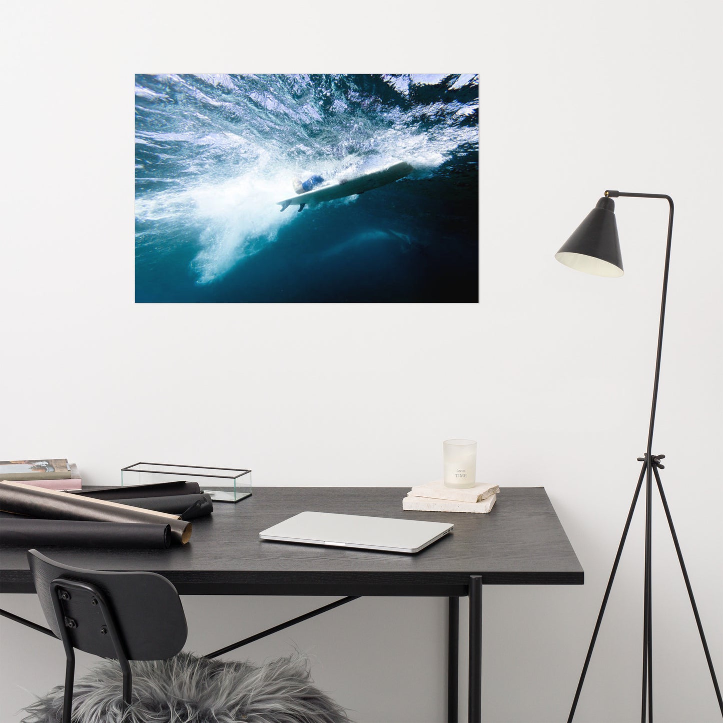 Power and Grace Coastal Lifestyle Abstract Nature Photograph Loose Wall Art Print