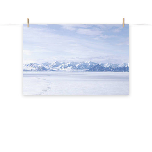 Winter's Majesty Rural Landscape Photograph Loose / Unframed Wall Art Print