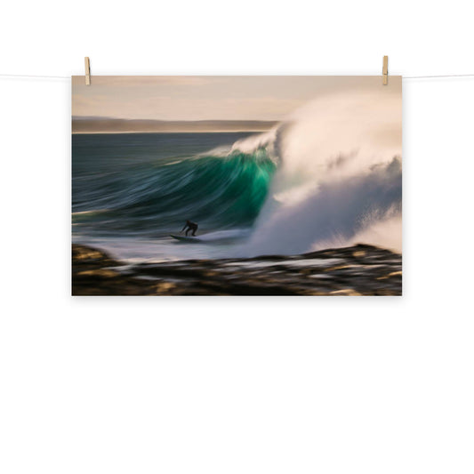 Dance of Water and Light Coastal Lifestyle Landscape Photograph Loose Wall Art Print