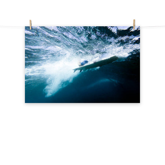 Power and Grace Coastal Lifestyle Abstract Nature Photograph Loose Wall Art Print