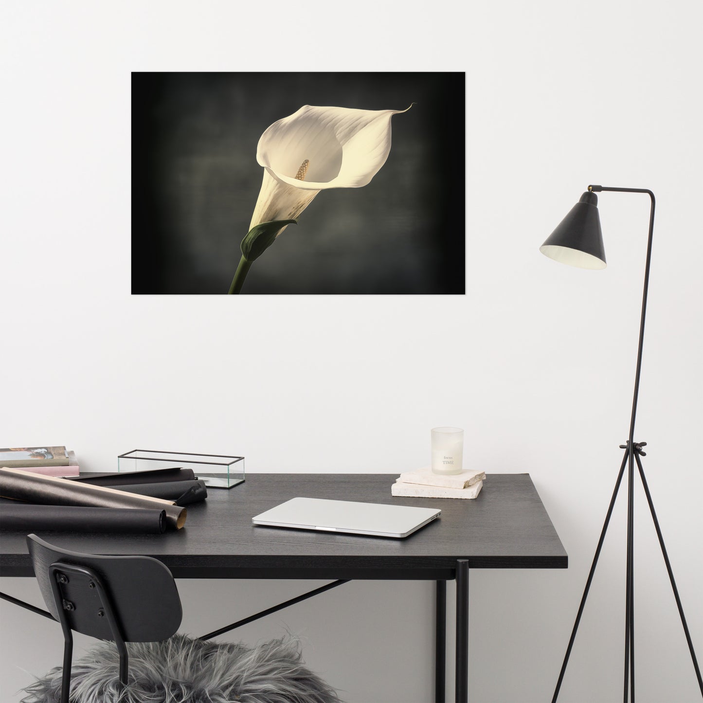 Quiet Beauty Vintage Subdued Photorealism - Digital Artwork Loose Art Print