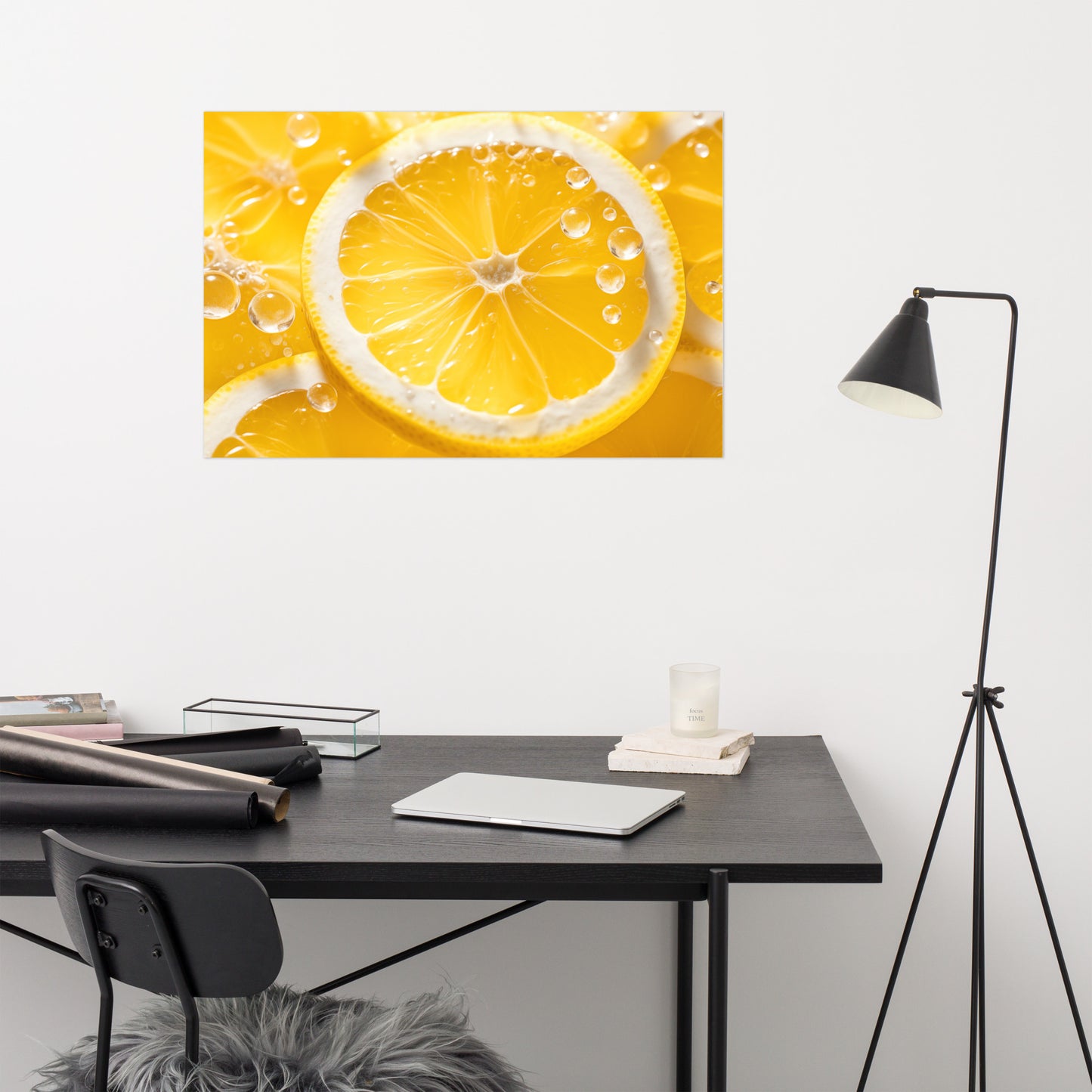 Sunken Sunshine Photorealism - Digital Artwork Loose Art Print