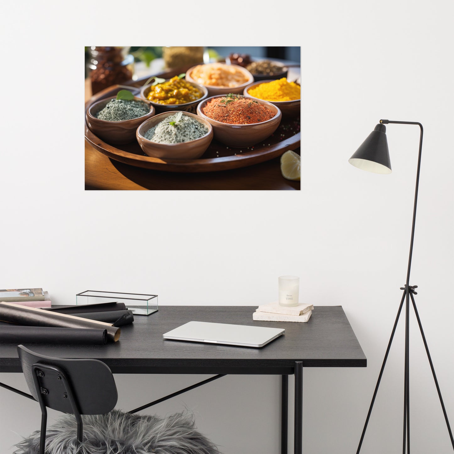 The Art of Seasoning Photorealism - Digital Artwork Loose Art Print