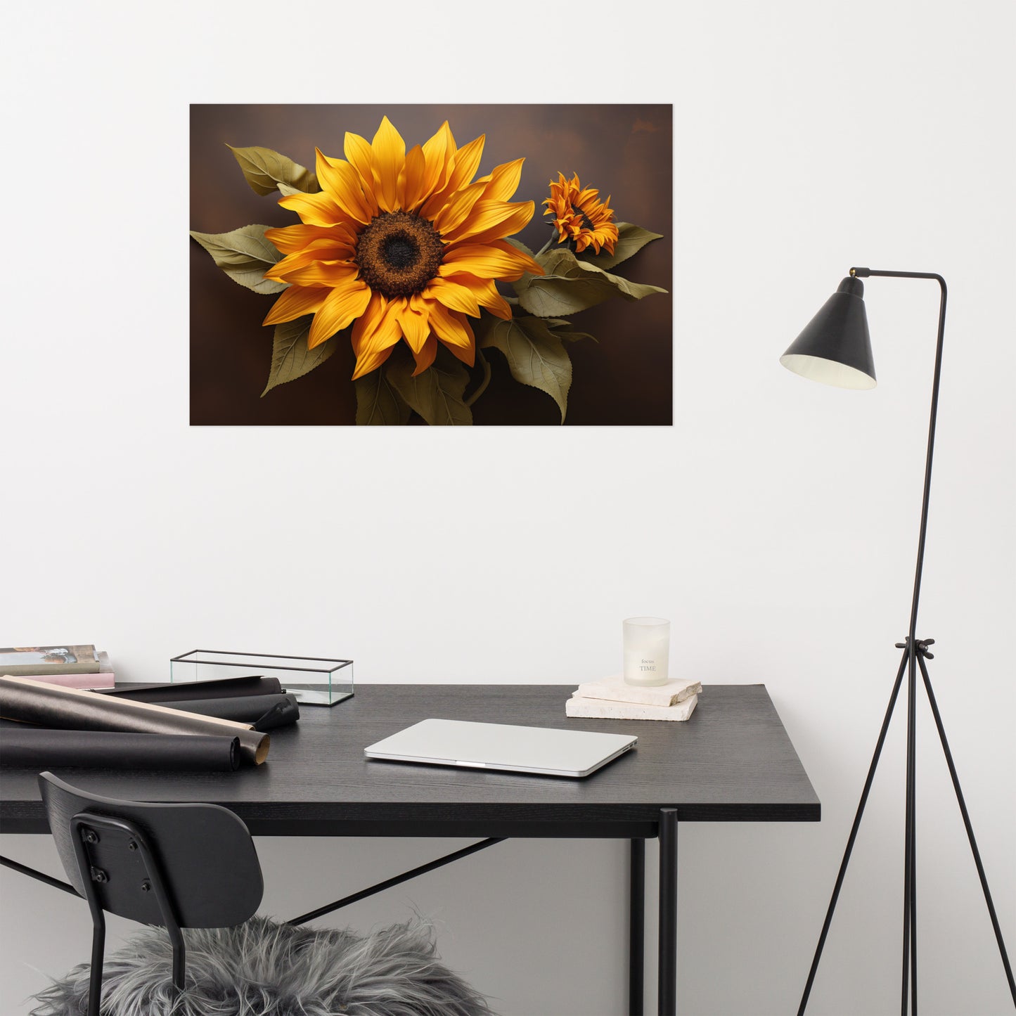 Two of a Kind Photorealism - Digital Artwork Loose Art Print