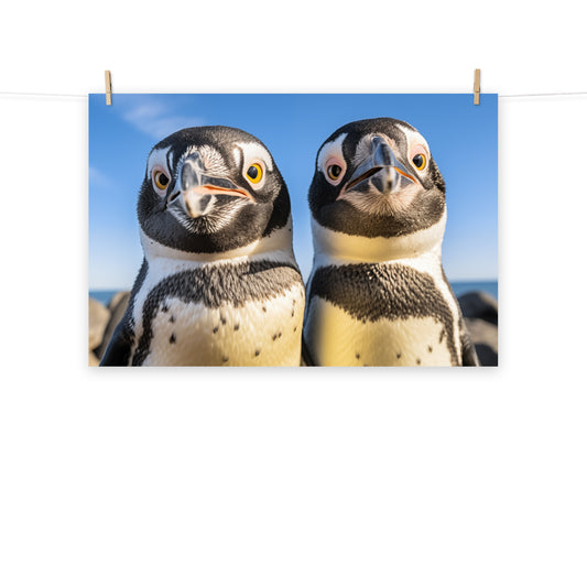 Best Buds Photorealism Painting - Digital Artwork Loose Art Print