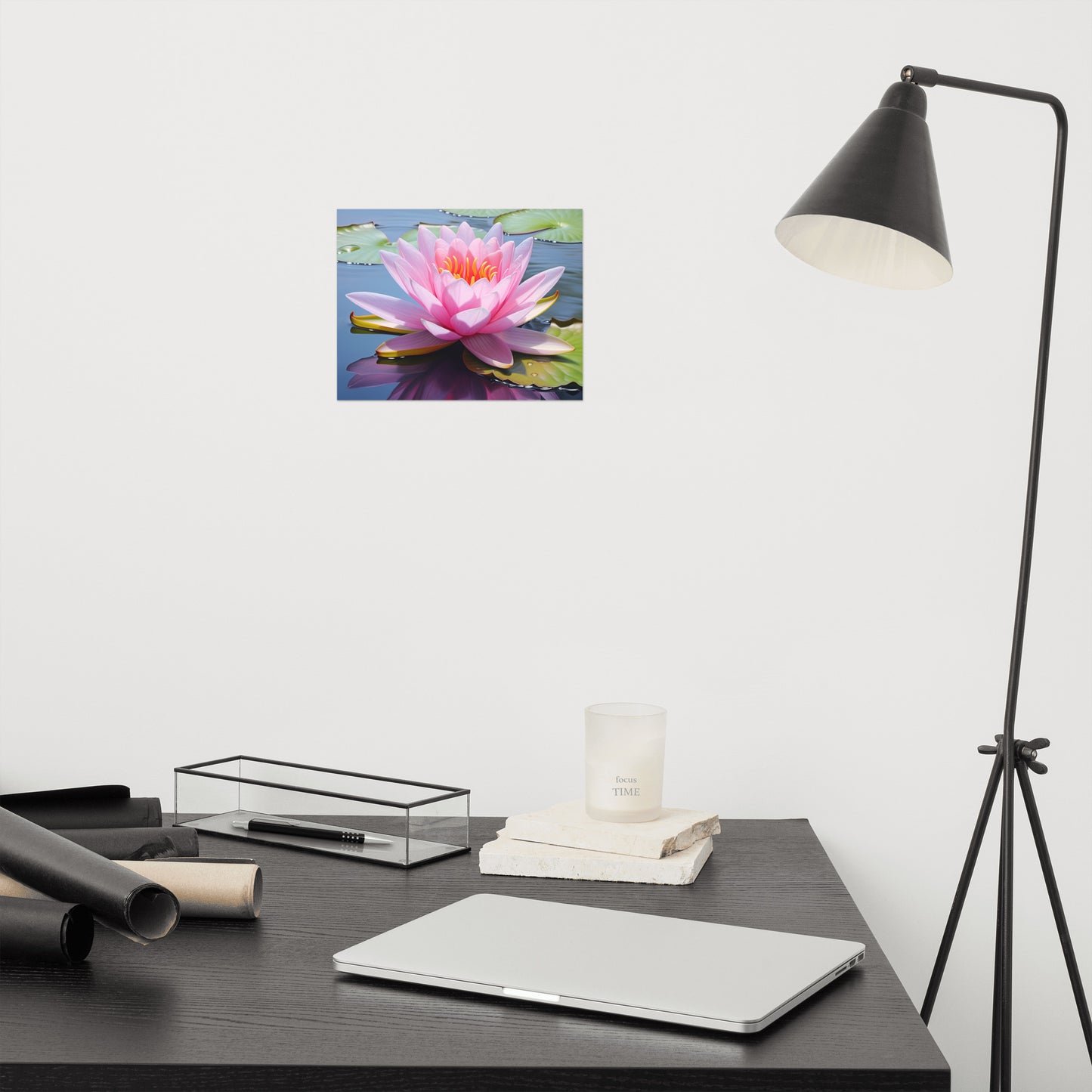 Lily Pad Dreams Illustration - Digital Artwork Loose Art Print