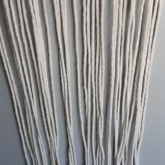 Small Macrame Wall Hanging Boho Macrame Wall Hanging - Made to Order Video