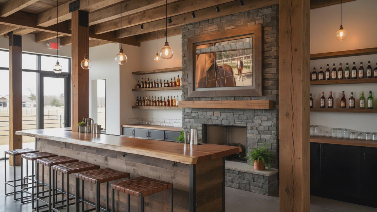 Fenced In Wildlife Photograph Loose Art Print Custom Frame