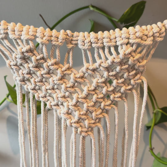 Heart Shaped Macrame Garland video
