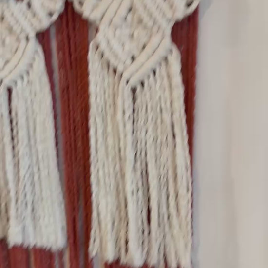 Unique Ornamental Macrame Curves and Berries 2 Video