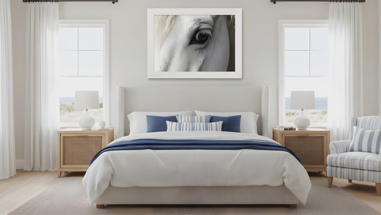 Unbridled Beauty Photorealism - Digital Artwork Equestrian Art