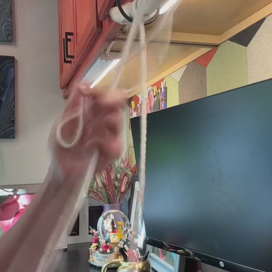 Macrame Toilet Paper Holder Time Lapse Video