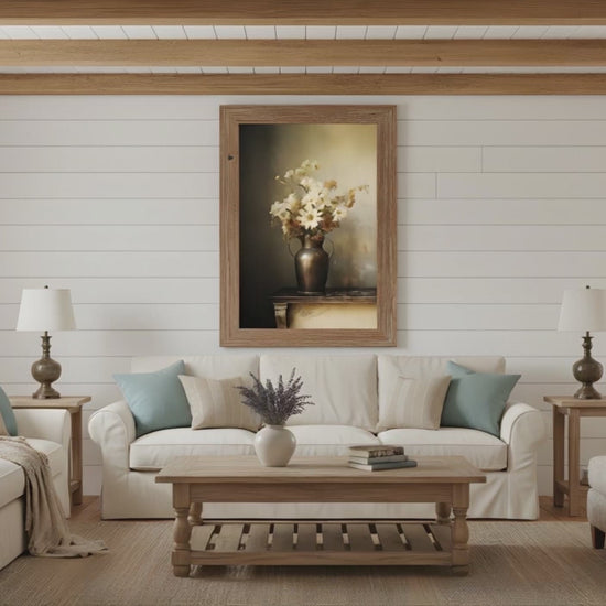 A Moment of Bloom Floral Bouquet Retro Subdued Photorealism