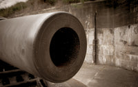 Aged Cannon at Fort DeSoto Fine Art Canvas & Unframed Wall Art Prints  - PIPAFINEART