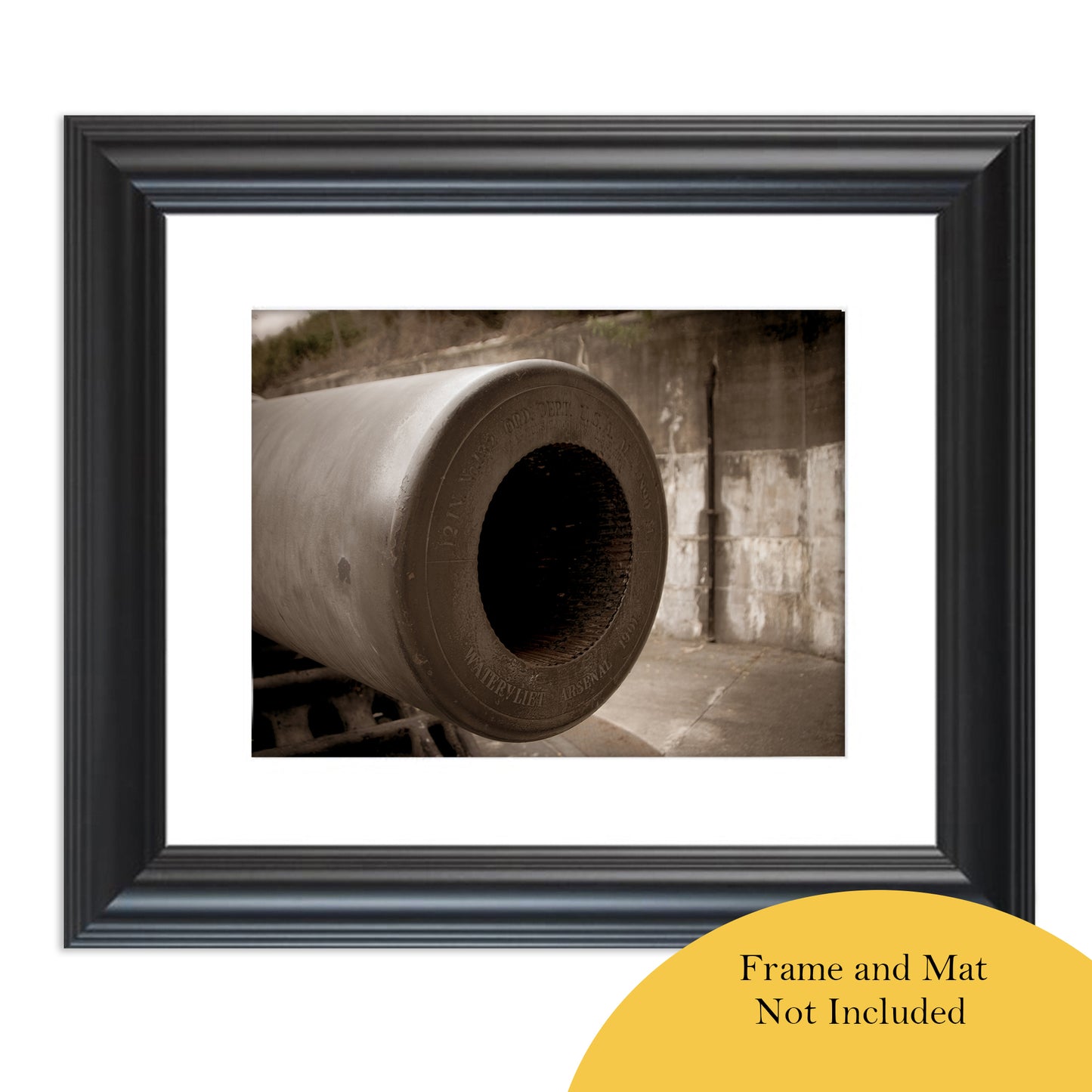 Aged Cannon at Fort DeSoto Fine Art Canvas & Unframed Wall Art Prints  - PIPAFINEART