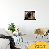 Aged Cannon at Fort DeSoto Fine Art Canvas & Unframed Wall Art Prints 20" x 24" / Classic Paper - Unframed - PIPAFINEART