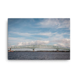 Bridges of Jacksonville Florida 2 Landscape Photo Canvas Wall Art Print