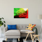 Bubble Art Abstract Photo Fine Art Canvas & Unframed Wall Art Prints 24" x 36" / Fine Art Canvas - PIPAFINEART