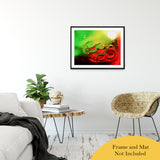 Bubble Art Abstract Photo Fine Art Canvas & Unframed Wall Art Prints 24" x 36" / Classic Paper - Unframed - PIPAFINEART