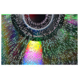 Bubble CD Abstract Photo Fine Art Canvas & Unframed Wall Art Prints  - PIPAFINEART