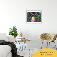 Bubble CD Abstract Photo Fine Art Canvas & Unframed Wall Art Prints 20" x 30" / Classic Paper - Unframed - PIPAFINEART