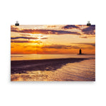 Cape Henlopen Sunset Landscape Photo Loose Wall Art Prints - PIPAFINEART
